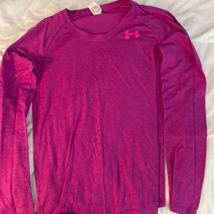 pink/purple long sleeve tee